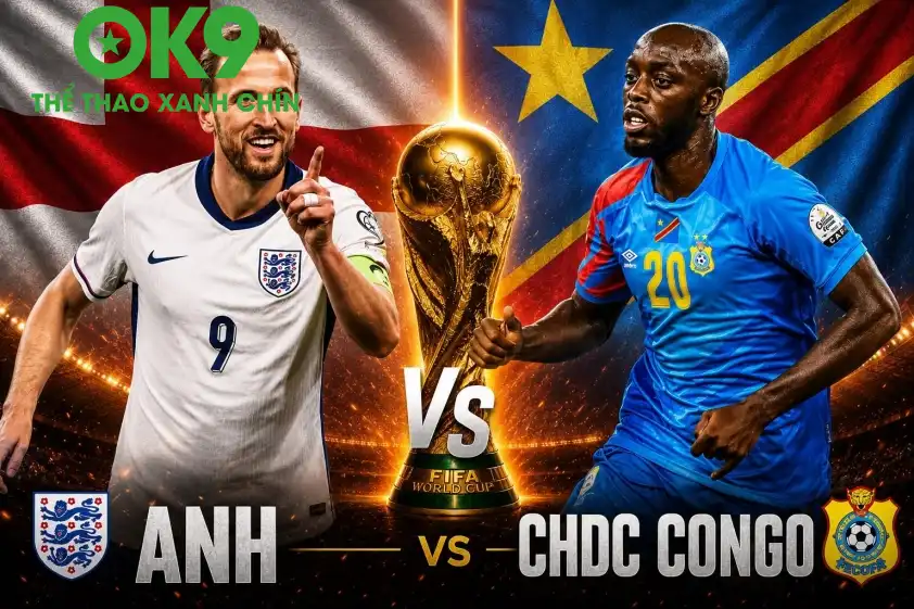 ĐT Anh được đánh giá vượt trội hoàn toàn CHDC Congo ở màn so tài sắp tới. ĐT Anh được đánh giá vượt trội hoàn toàn CHDC Congo ở màn so tài sắp tới.